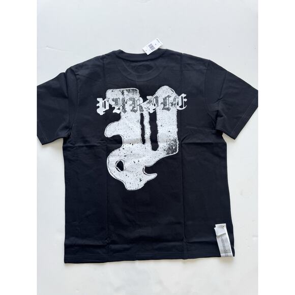 Purple Brand HWT JERSEY SS TEE BLACK BEAUTY XL - Picture 1 of 6